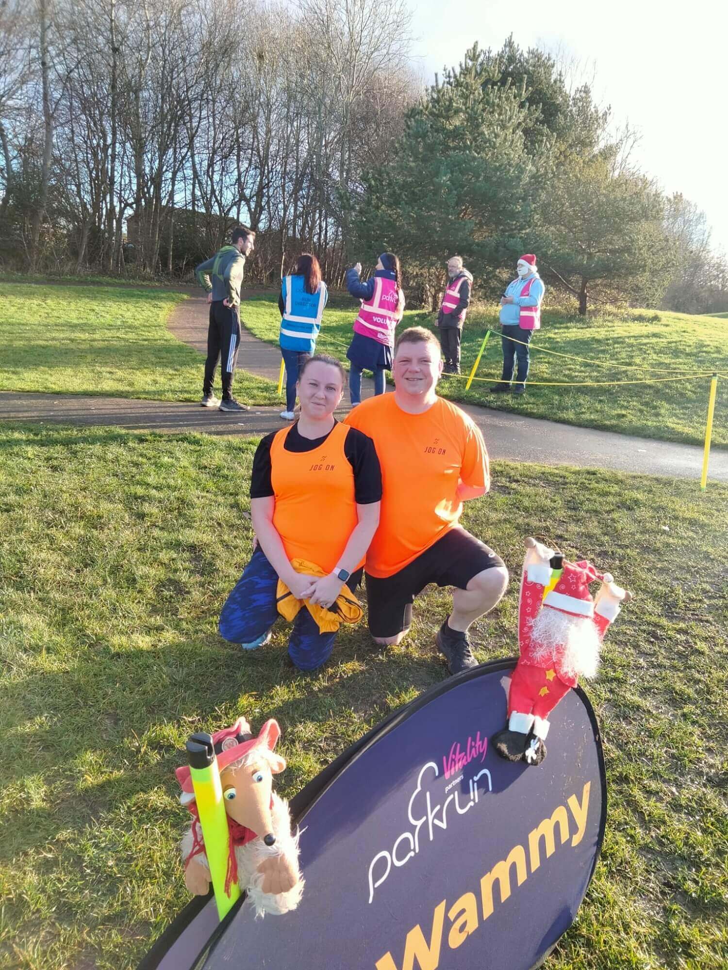 Staffordshire Exercise Partnership - Wammy parkrun with Laura and Gary Morris and volunteers
